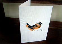 Wren Handmade Bird Card