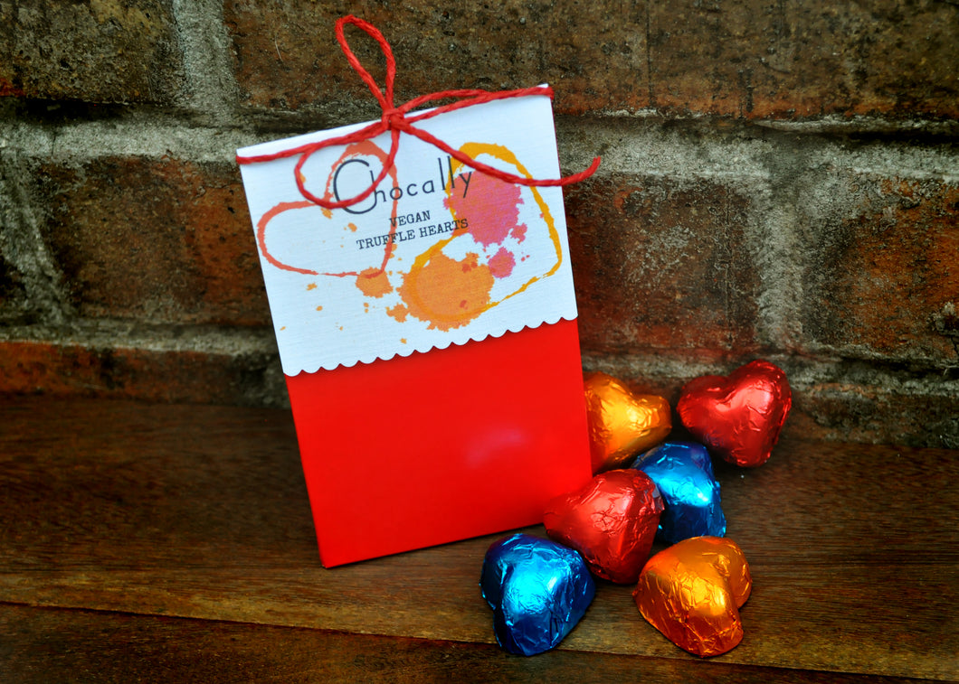 Vegan Love Heart Truffles
