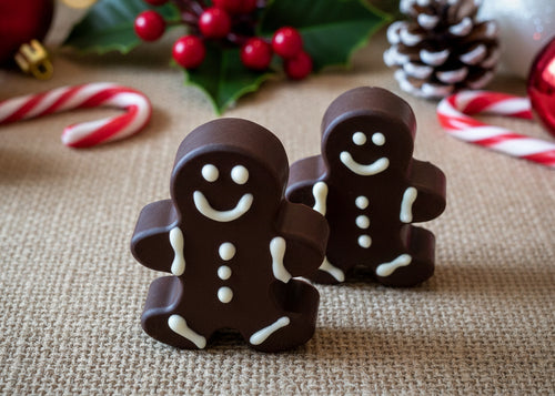 Vegan Chocally Gingerbread Men