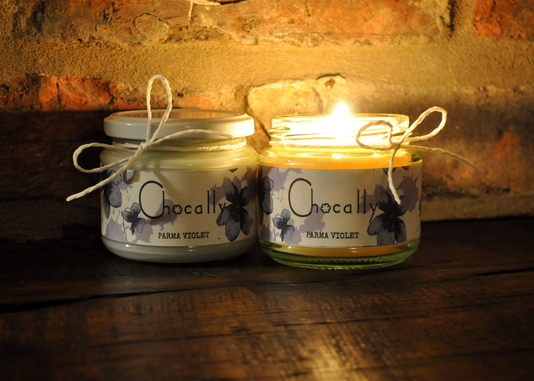 Parma Violet Handmade Candle