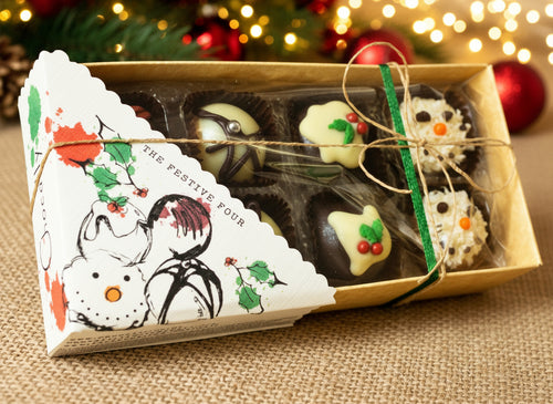 Festive Four Truffle Box